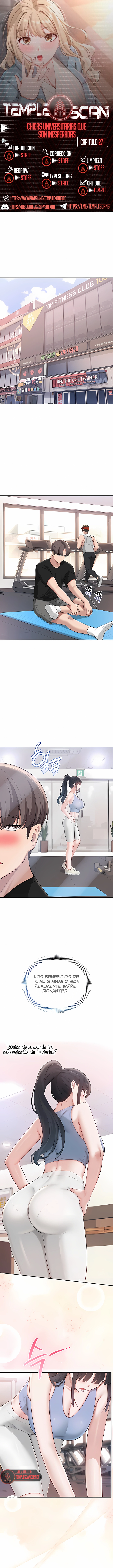 Las chicas más sexys del campus Capítulo 27 - Página 1