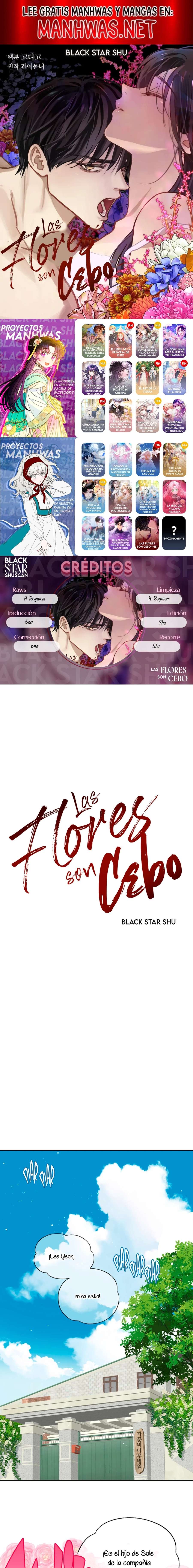 Las Flores Son Cebo Capítulo 3 - Página 1