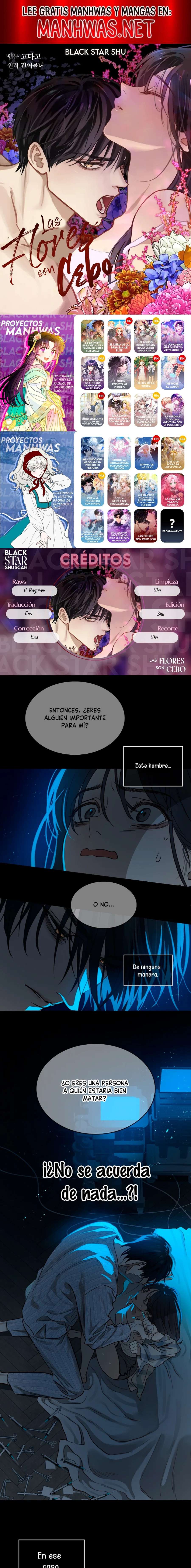 Las Flores Son Cebo Capítulo 4 - Página 1
