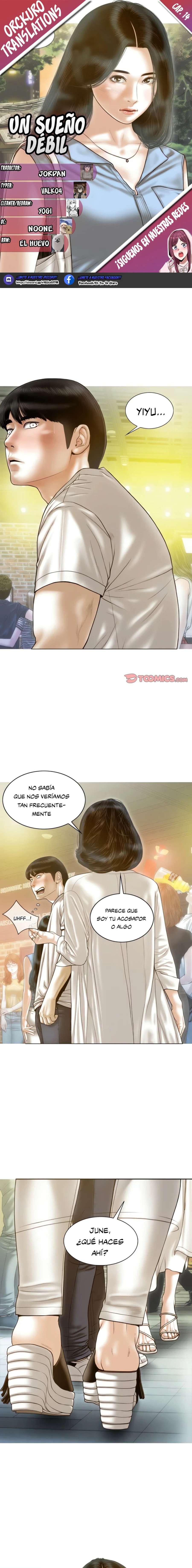 Un Sueño Débil Capítulo 14 - Página 1