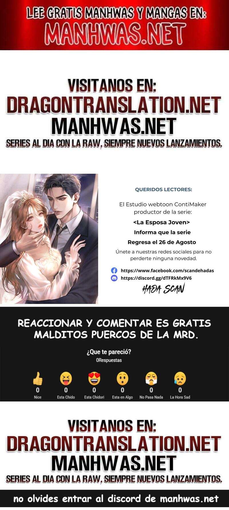 La esposa joven +18 Capítulo 36.5 - Página 1