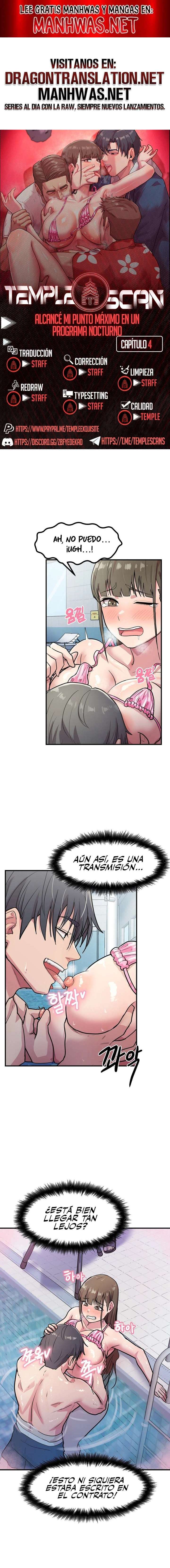 Alcancé Mi Punto Máximo En Un Programa Nocturno Capítulo 4 - Página 1