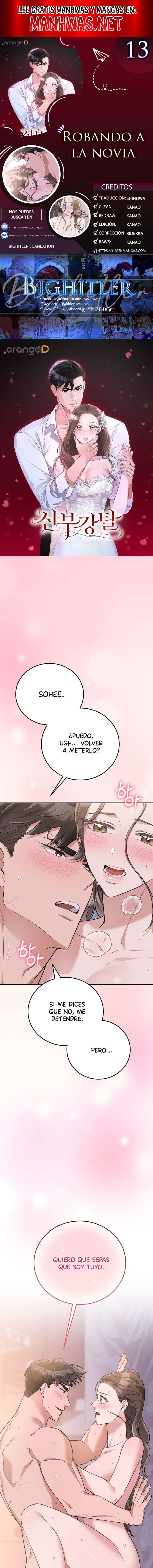 ROBANDO A LA NOVIA Capítulo 13 - Página 1