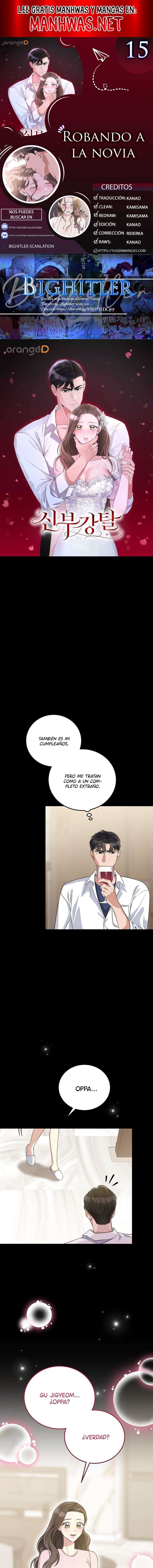ROBANDO A LA NOVIA Capítulo 15 - Página 1