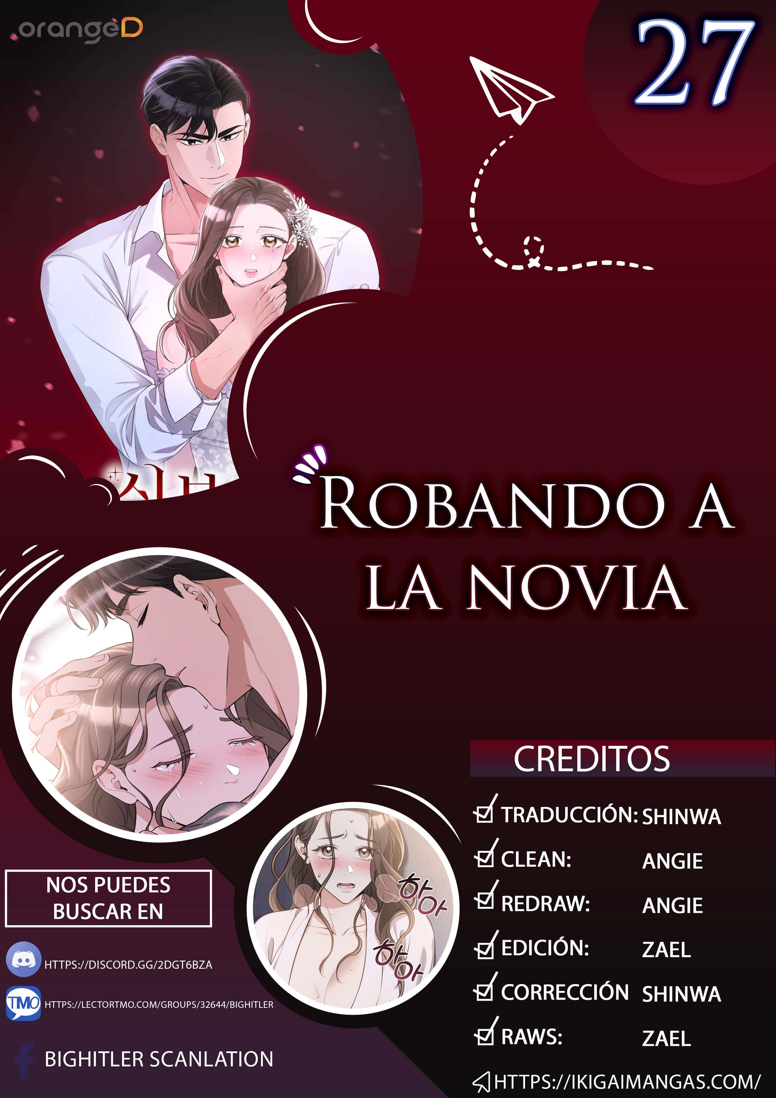 ROBANDO A LA NOVIA Capítulo 27 - Página 1