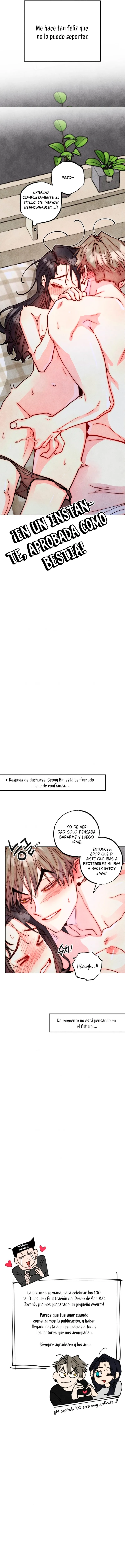 Frustracion del deseo de ser más joven Capítulo 99 - Página 9