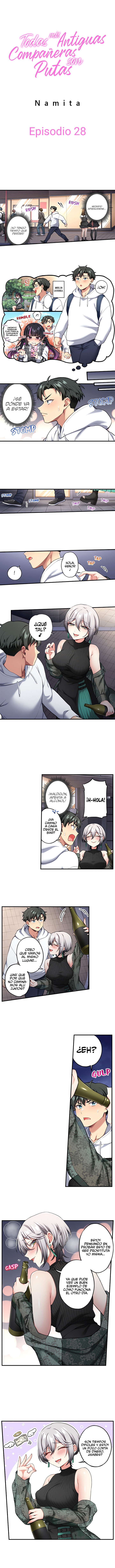 Tachinbo Joshi, Minna Moto Doukyuusei Capítulo 28 - Página 1