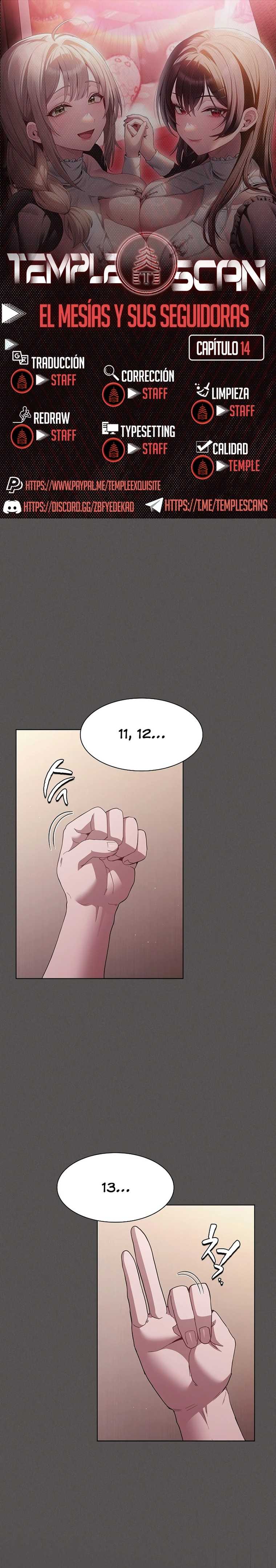 El Mesias y sus seguidoras Capítulo 14 - Página 1