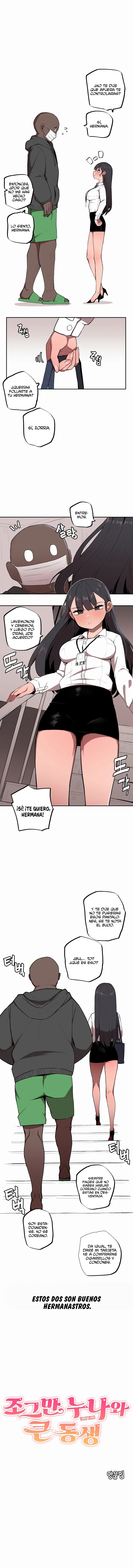 La hermana y su «PEQUEÑO» hermanito Capítulo 1 - Página 4