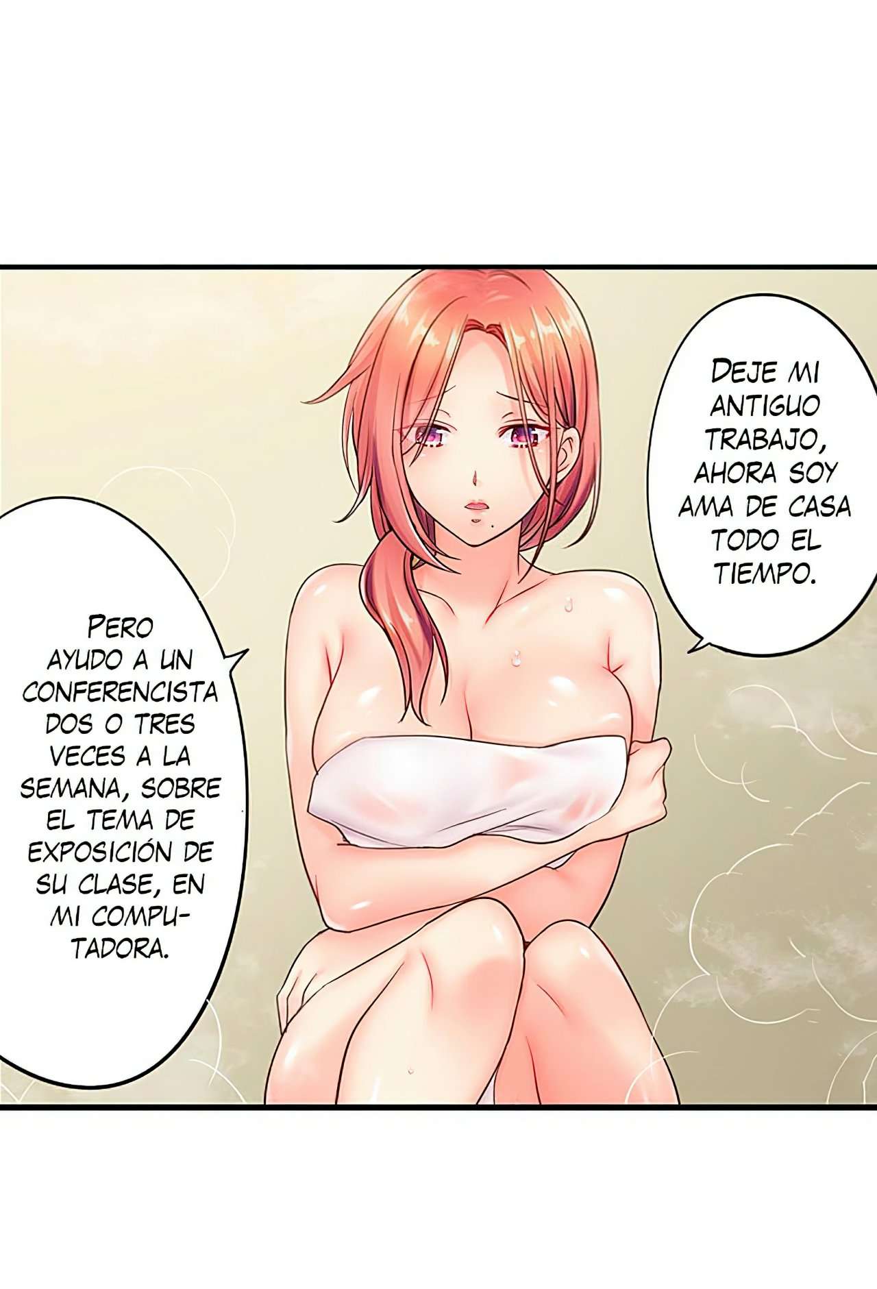 ¡No puedo resistirme a su masaje! Haciendo trampa delante de los ojos de mi esposo Capítulo 10 - Página 12