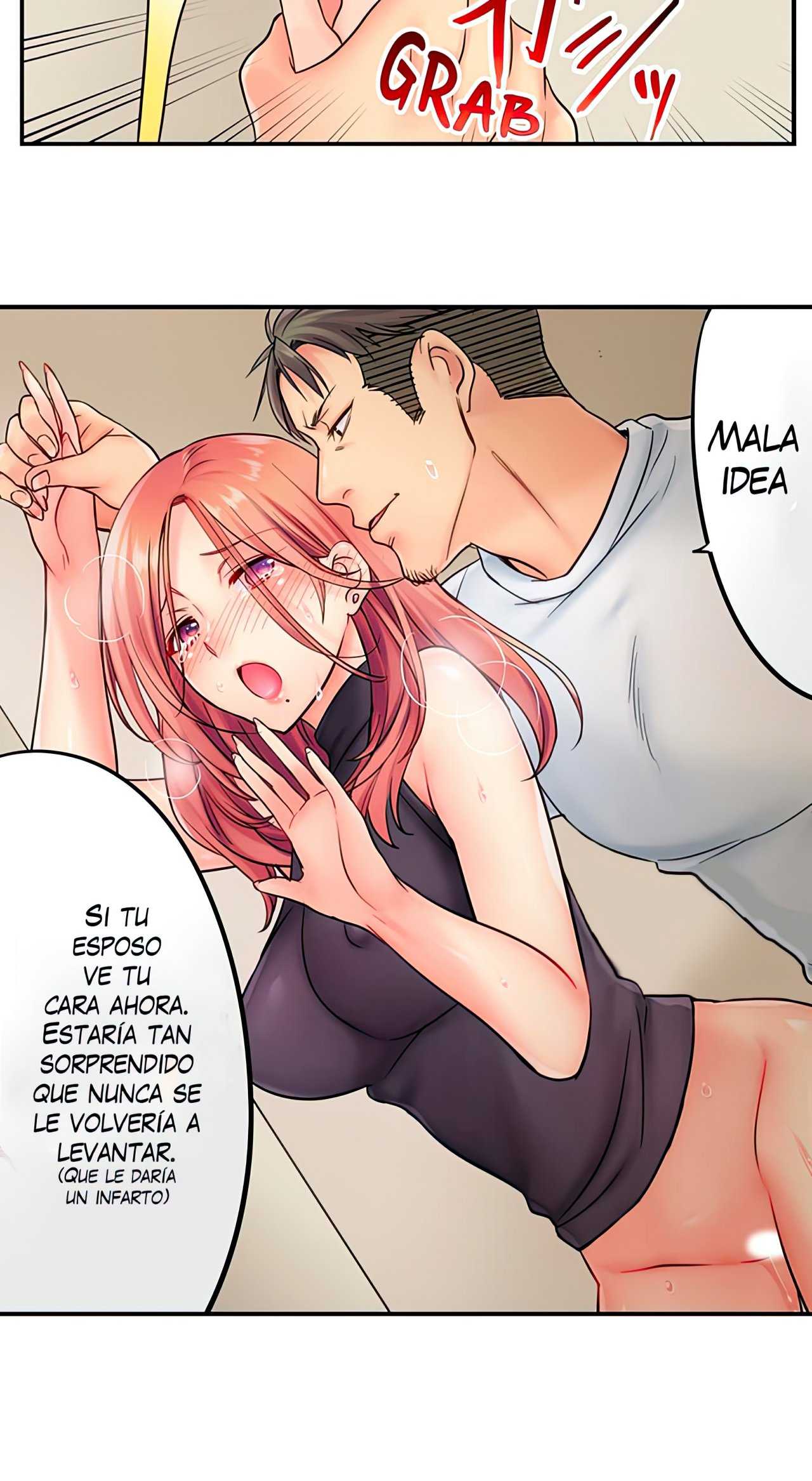 ¡No puedo resistirme a su masaje! Haciendo trampa delante de los ojos de mi esposo Capítulo 8 - Página 21