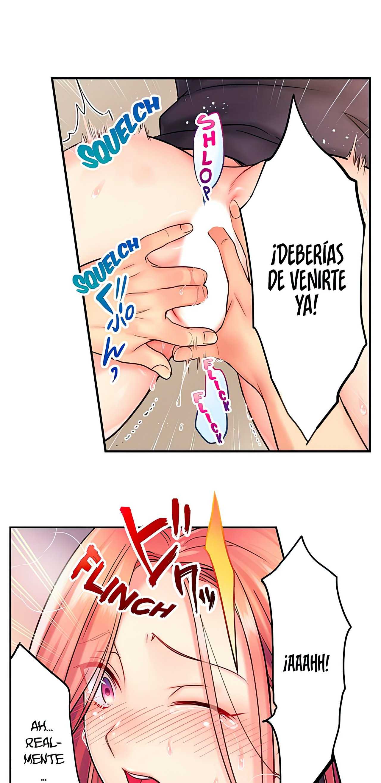 ¡No puedo resistirme a su masaje! Haciendo trampa delante de los ojos de mi esposo Capítulo 8 - Página 22