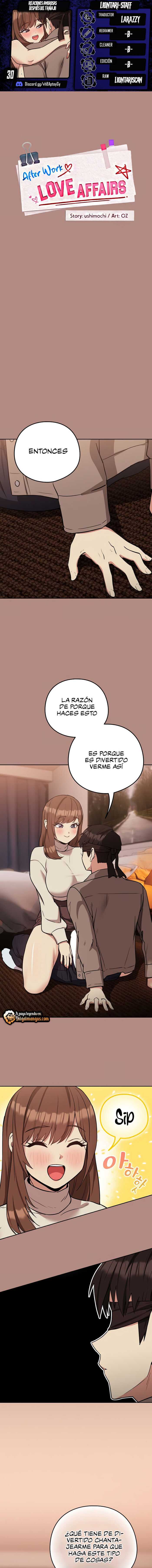 Relaciones amorosas después del trabajo Capítulo 30 - Página 1