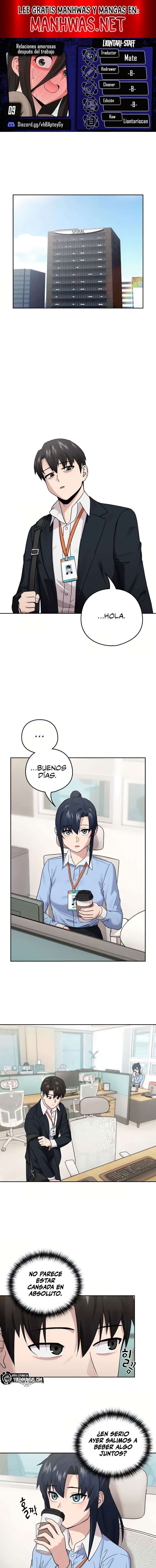 Relaciones amorosas después del trabajo Capítulo 9 - Página 1