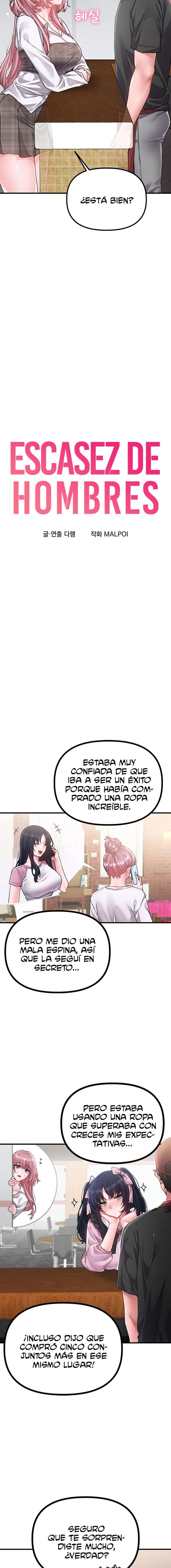 Escases de Hombres Capítulo 12 - Página 3