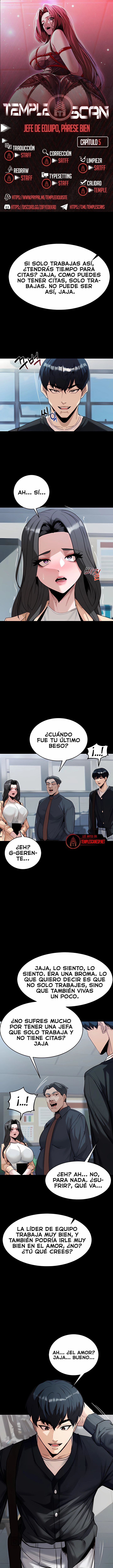 Jefa de Equipo, por favor, compórtese Capítulo 5 - Página 1