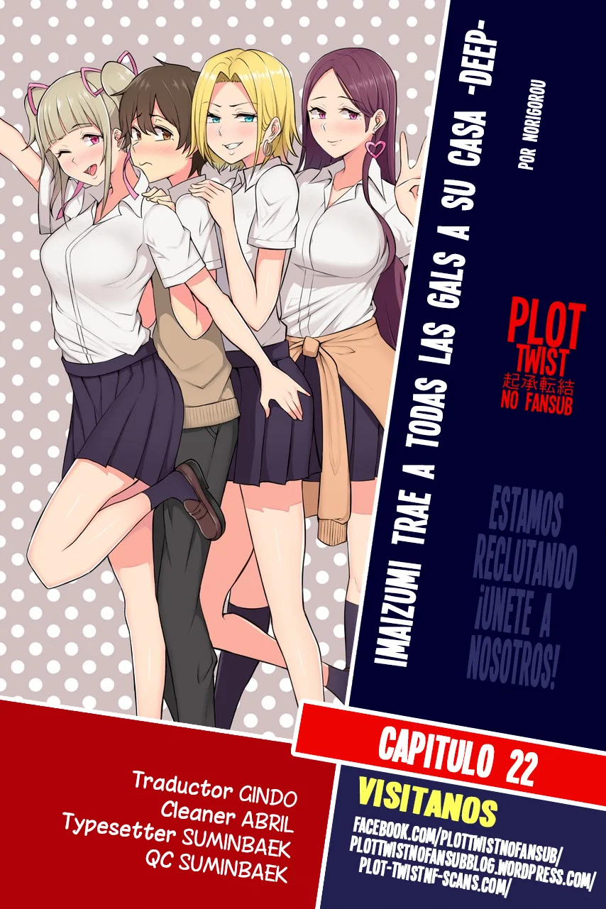 Imaizumi trae a todas las gals a su casa ~Deep – español Capítulo 22 - Página 1