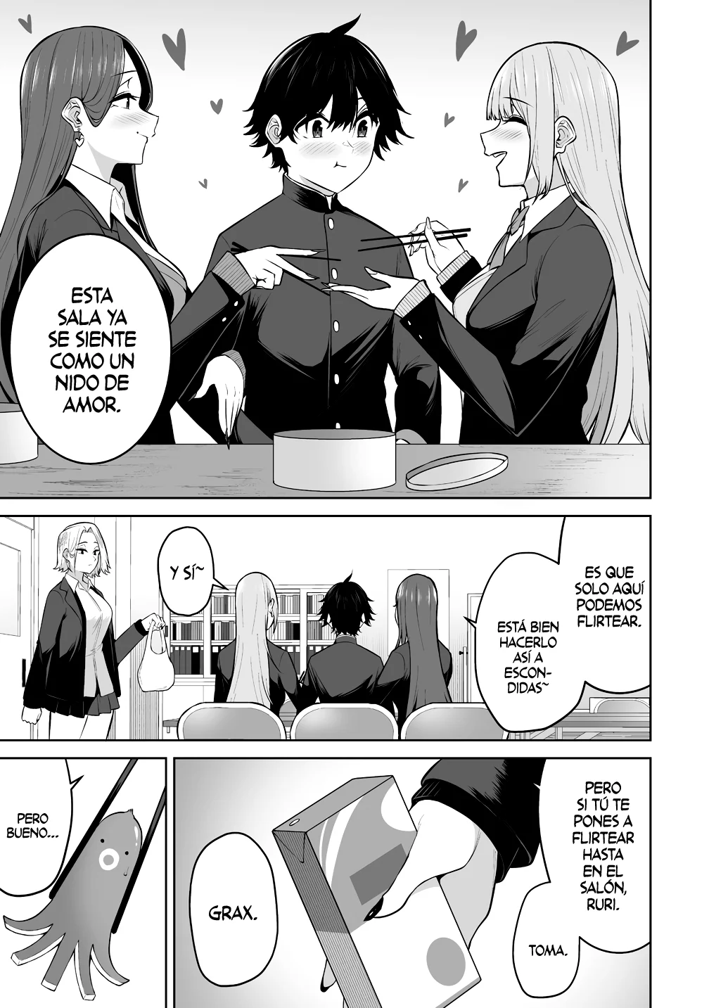 Imaizumi trae a todas las gals a su casa ~Deep – español Capítulo 29 - Página 5