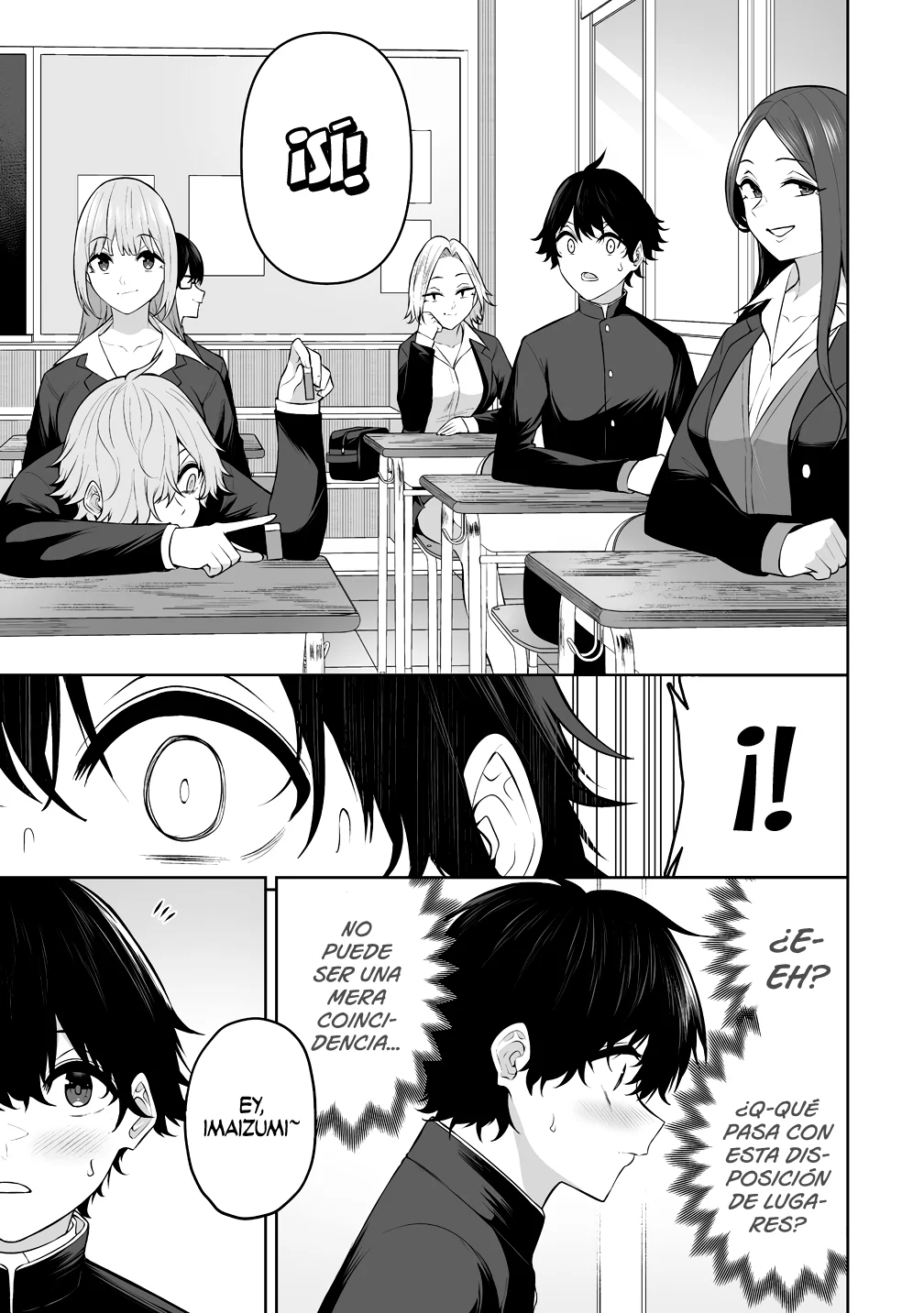 Imaizumi trae a todas las gals a su casa ~Deep – español Capítulo 29 - Página 7