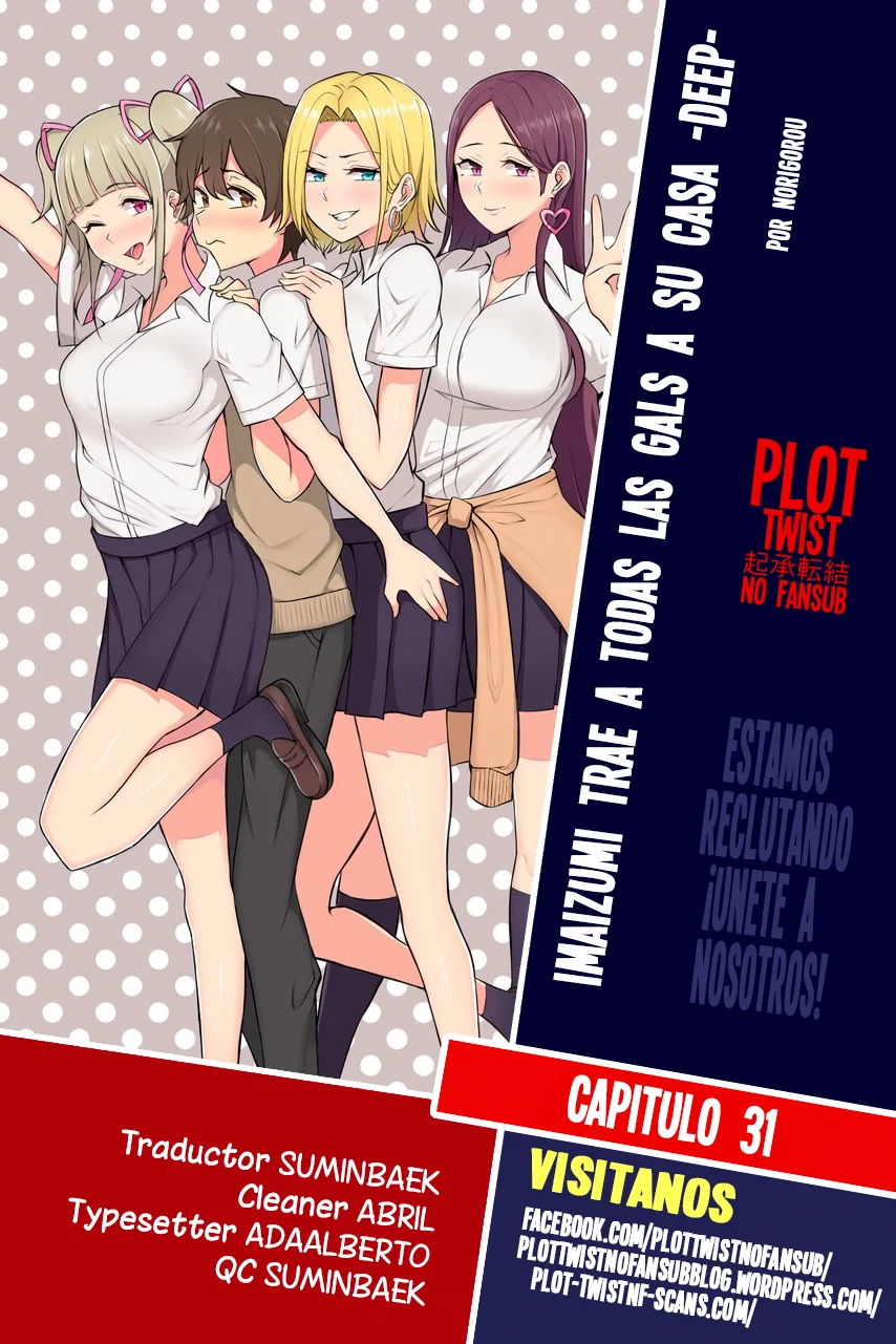 Imaizumi trae a todas las gals a su casa ~Deep – español Capítulo 31 - Página 1