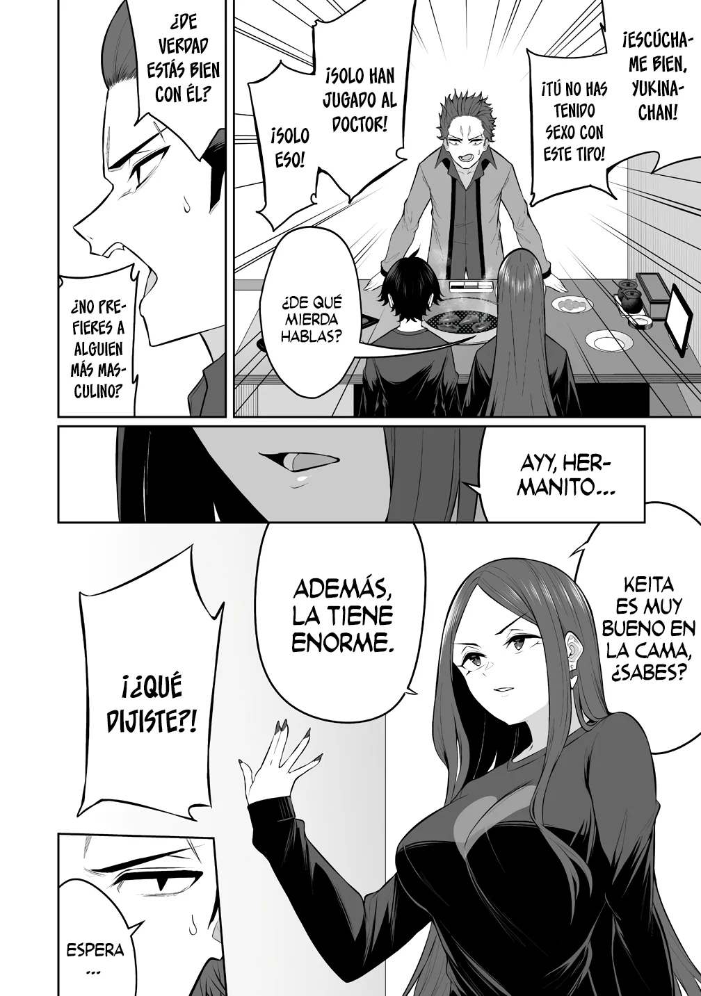 Imaizumi trae a todas las gals a su casa ~Deep – español Capítulo 31 - Página 13