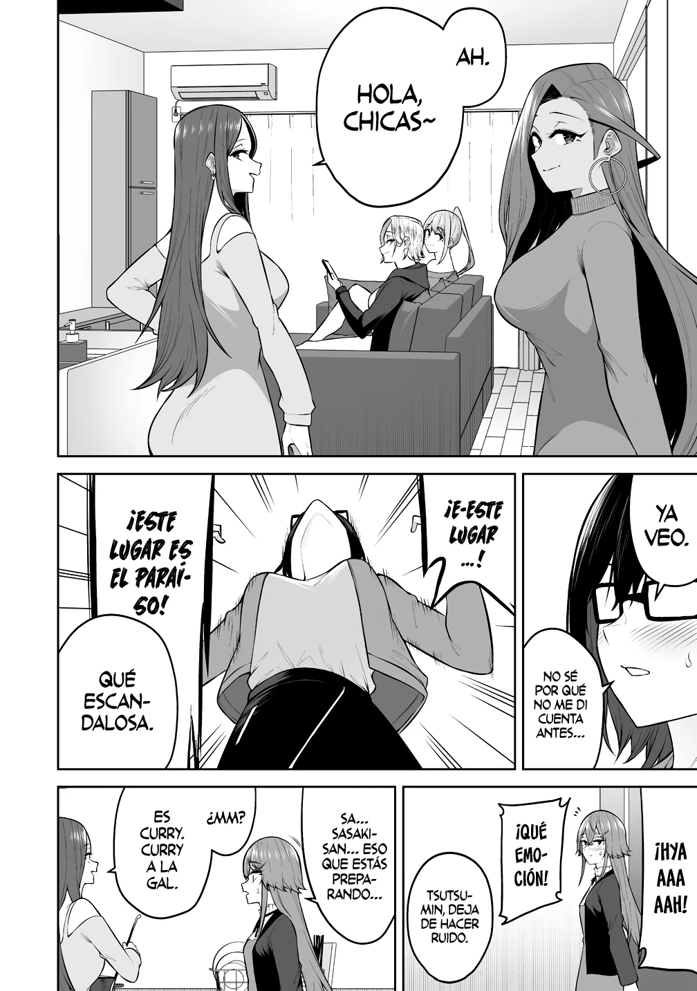 Imaizumi trae a todas las gals a su casa ~Deep – español Capítulo 32 - Página 10