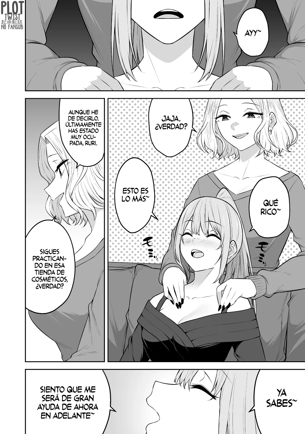 Imaizumi trae a todas las gals a su casa ~Deep – español Capítulo 34 - Página 4
