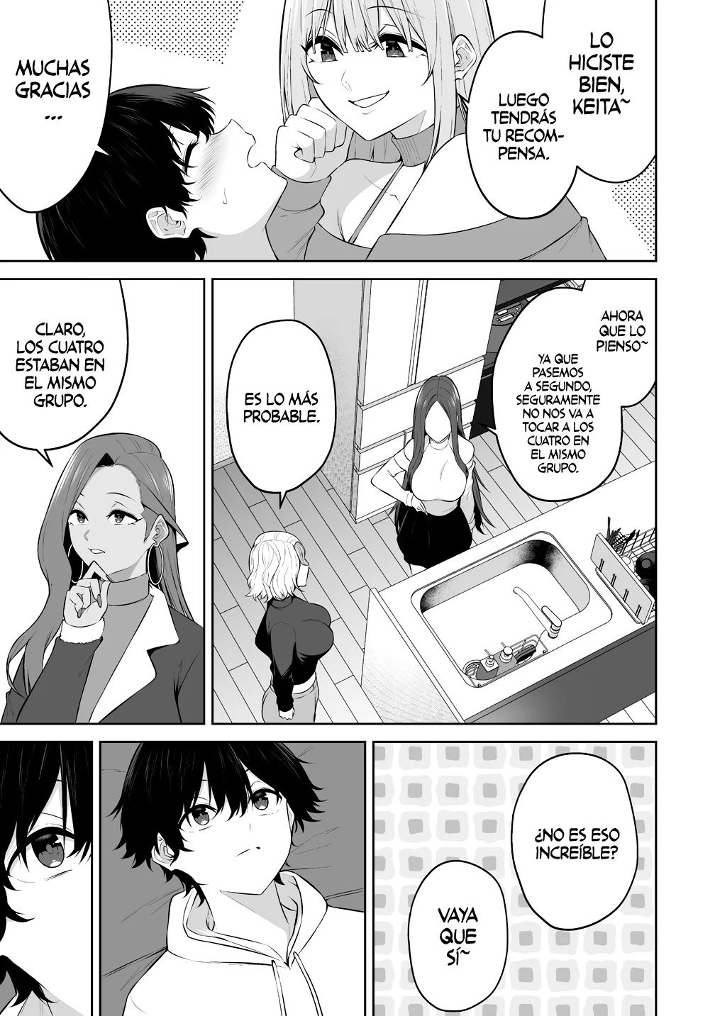 Imaizumi trae a todas las gals a su casa ~Deep – español Capítulo 35 - Página 15