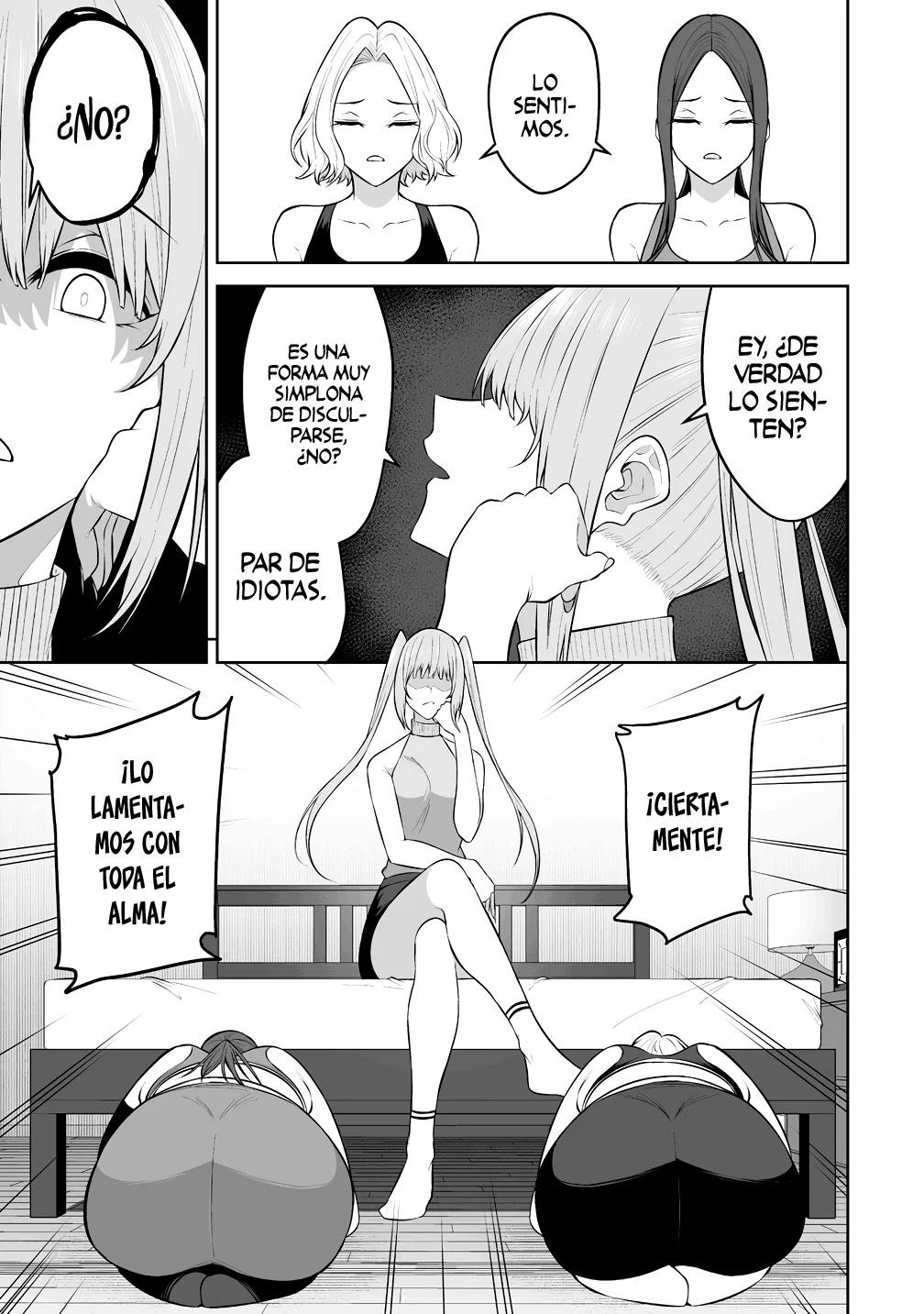 Imaizumi trae a todas las gals a su casa ~Deep – español Capítulo 36 - Página 17
