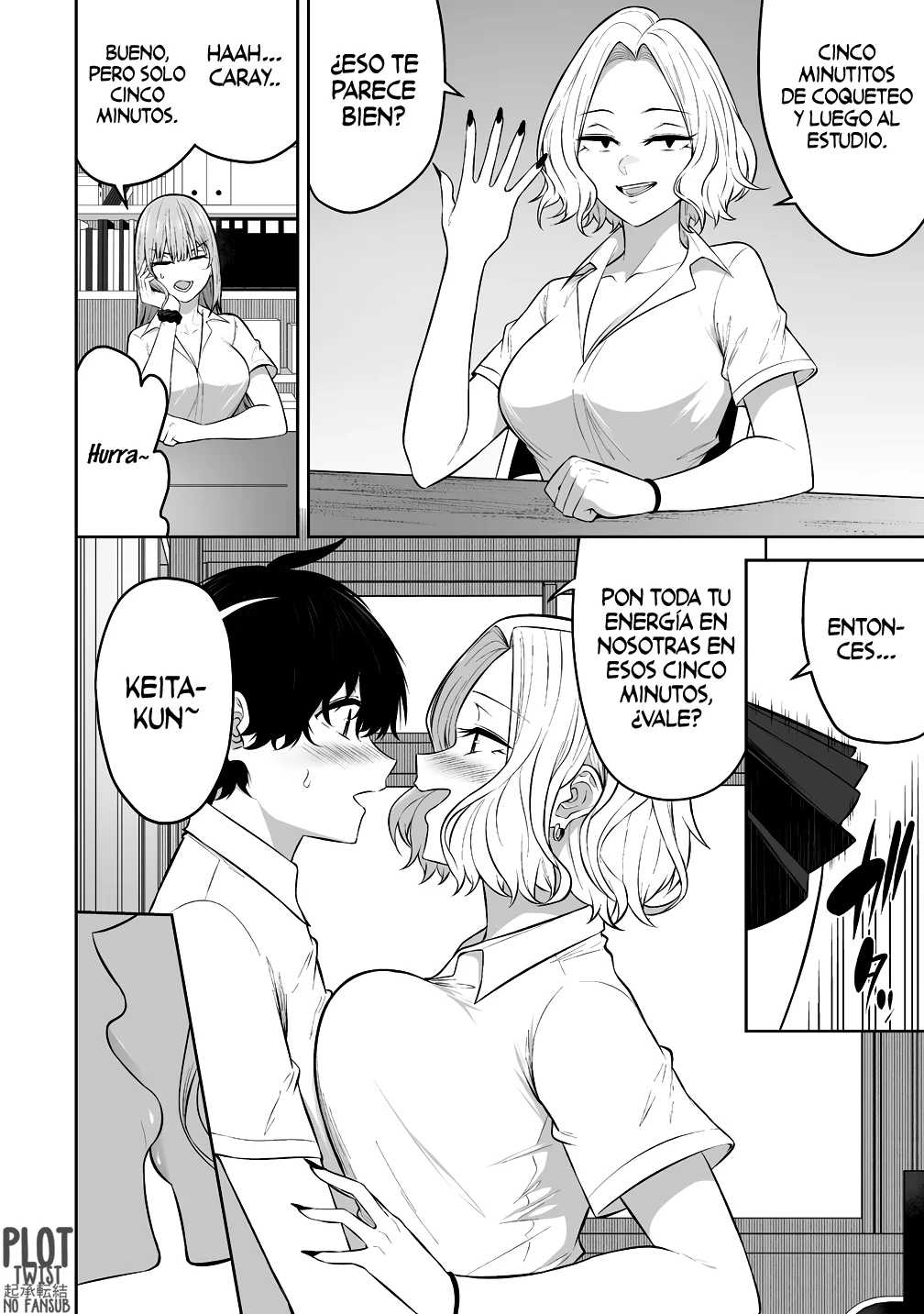 Imaizumi trae a todas las gals a su casa ~Deep – español Capítulo 37 - Página 8