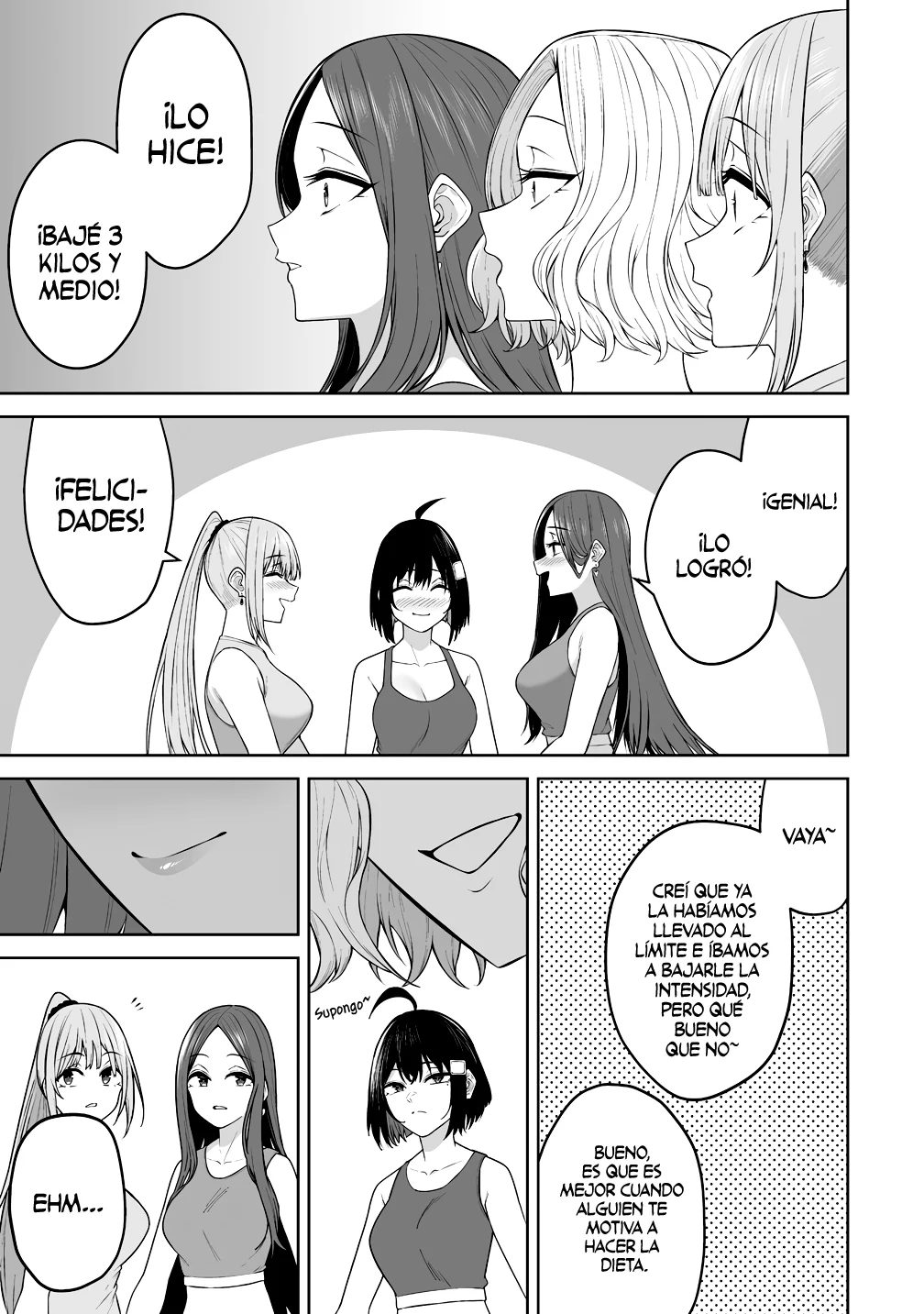 Imaizumi trae a todas las gals a su casa ~Deep – español Capítulo 39 - Página 21