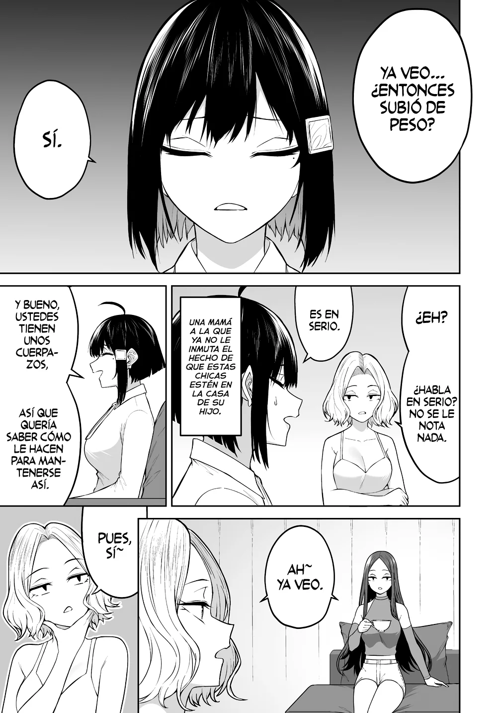 Imaizumi trae a todas las gals a su casa ~Deep – español Capítulo 39 - Página 7