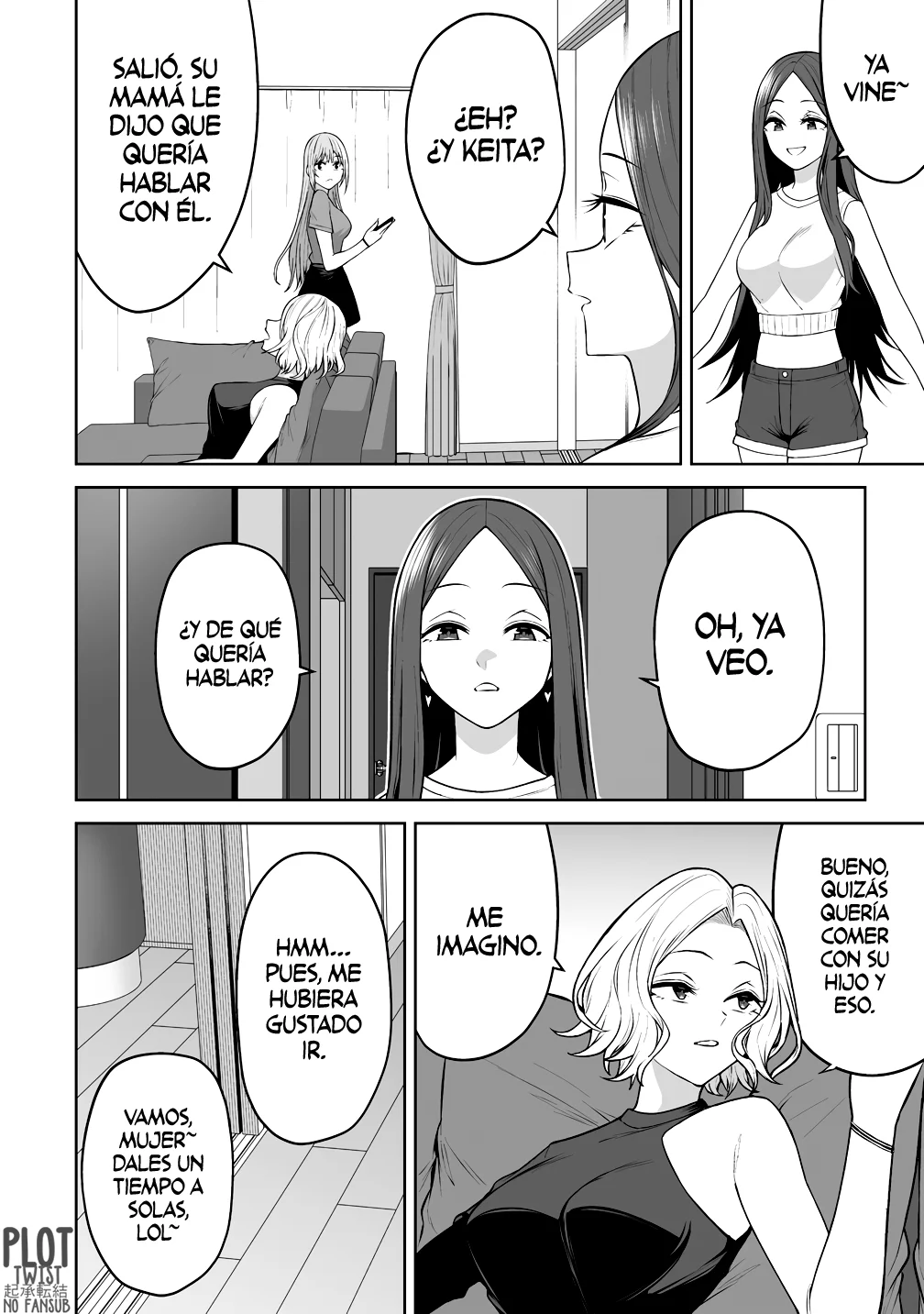 Imaizumi trae a todas las gals a su casa ~Deep – español Capítulo 40 - Página 10