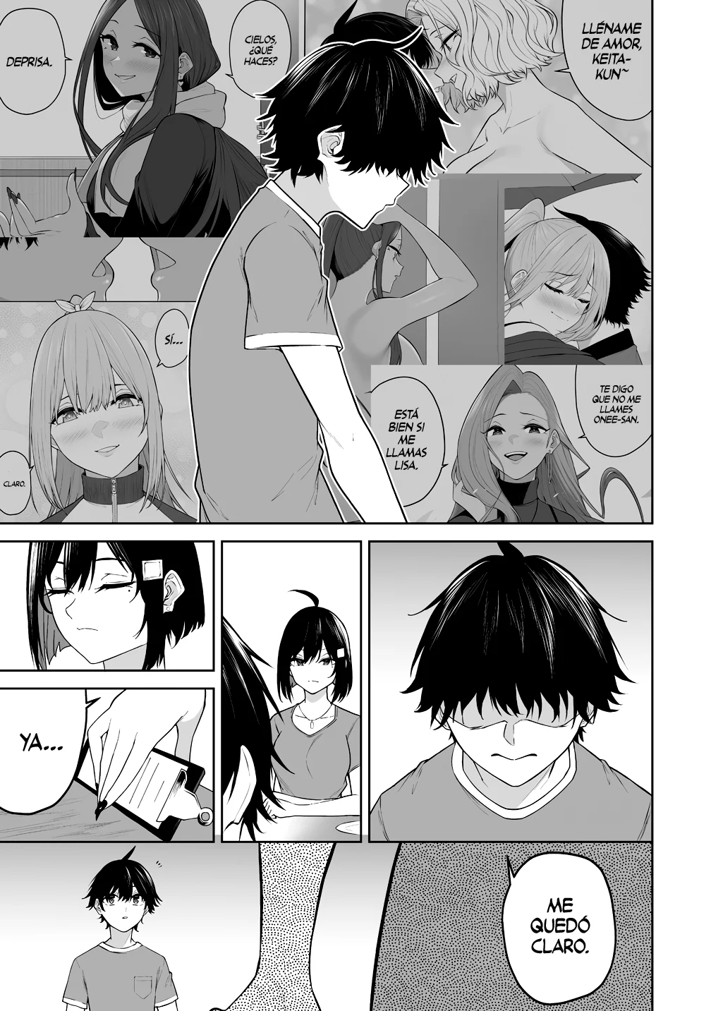 Imaizumi trae a todas las gals a su casa ~Deep – español Capítulo 40 - Página 17