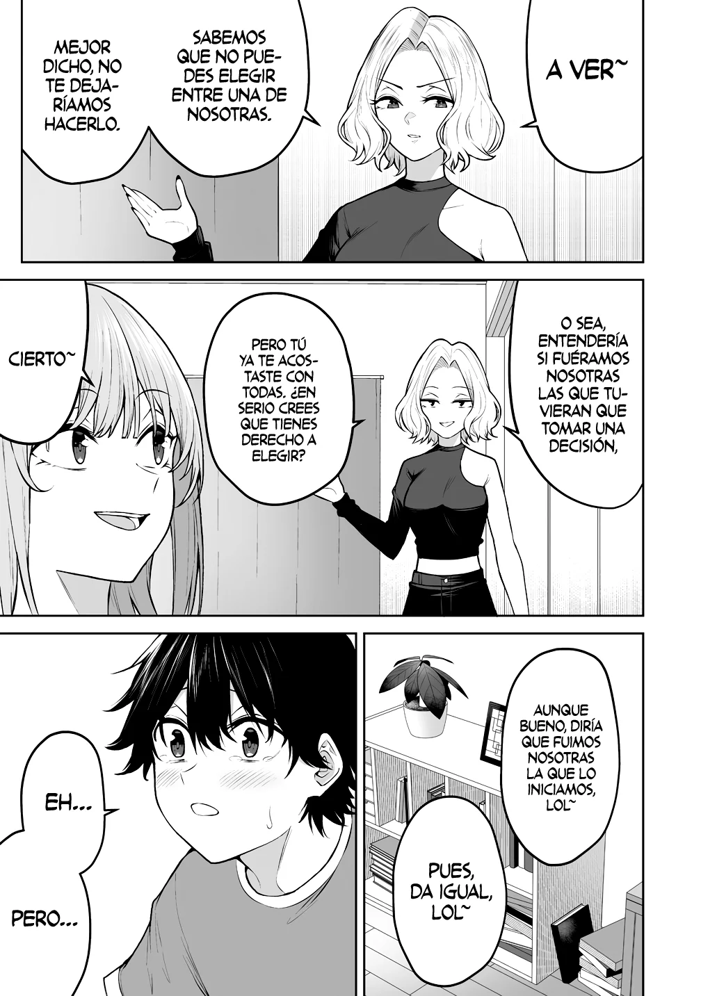 Imaizumi trae a todas las gals a su casa ~Deep – español Capítulo 40 - Página 23