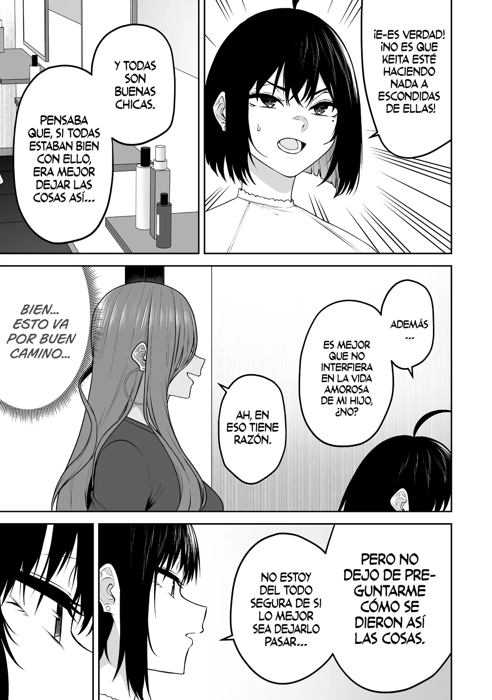 Imaizumi trae a todas las gals a su casa ~Deep – español Capítulo 40 - Página 7
