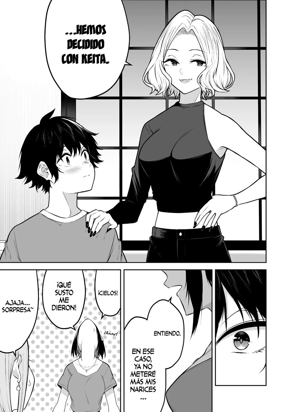 Imaizumi trae a todas las gals a su casa ~Deep – español Capítulo 41 - Página 15