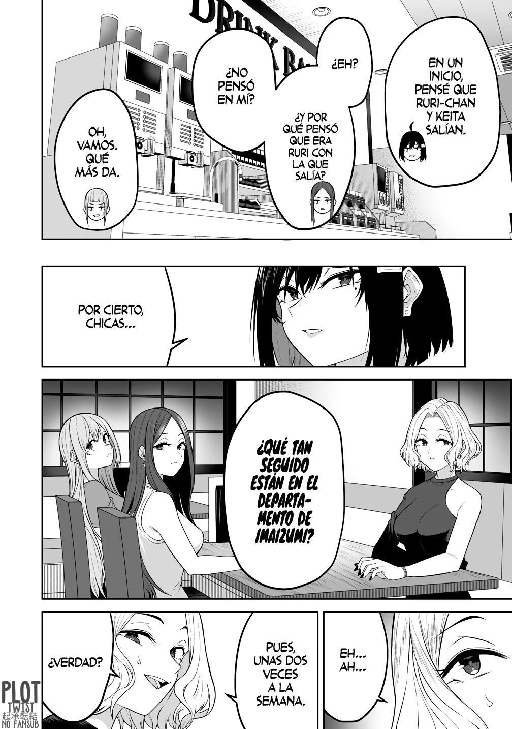 Imaizumi trae a todas las gals a su casa ~Deep – español Capítulo 41 - Página 16