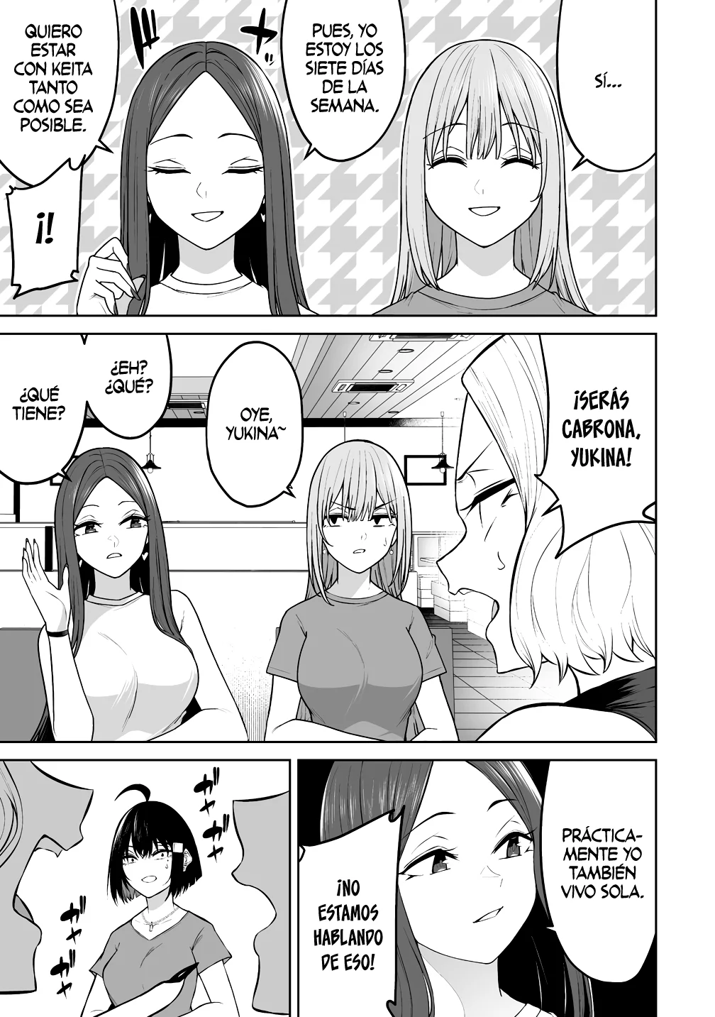 Imaizumi trae a todas las gals a su casa ~Deep – español Capítulo 41 - Página 17