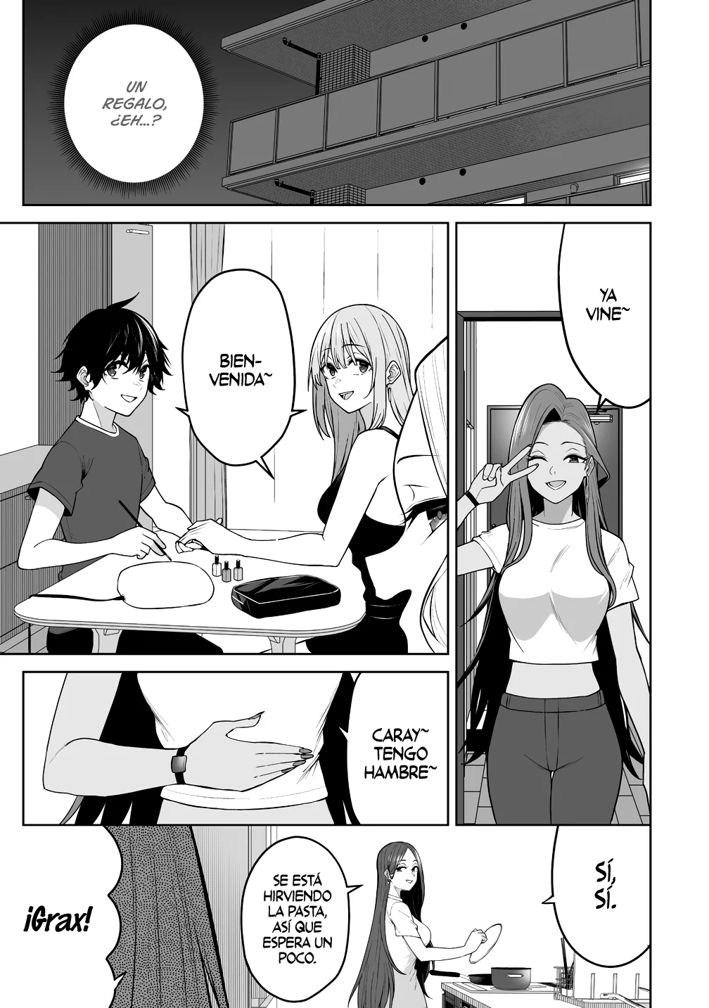Imaizumi trae a todas las gals a su casa ~Deep – español Capítulo 42 - Página 7