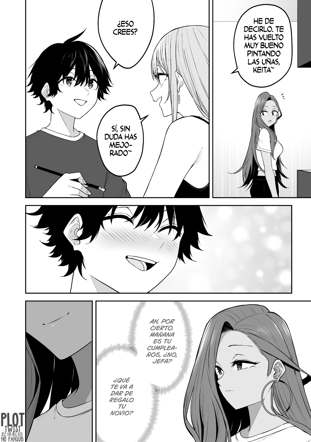 Imaizumi trae a todas las gals a su casa ~Deep – español Capítulo 42 - Página 8