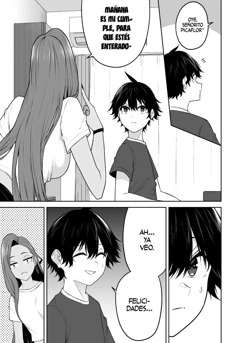 Imaizumi trae a todas las gals a su casa ~Deep – español Capítulo 42 - Página 9