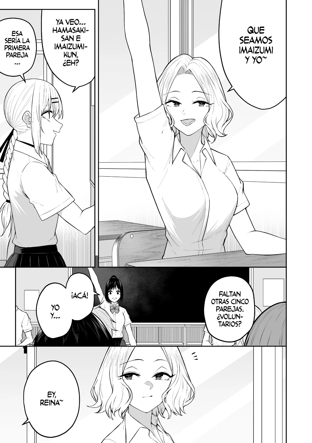Imaizumi trae a todas las gals a su casa ~Deep – español Capítulo 43 - Página 5