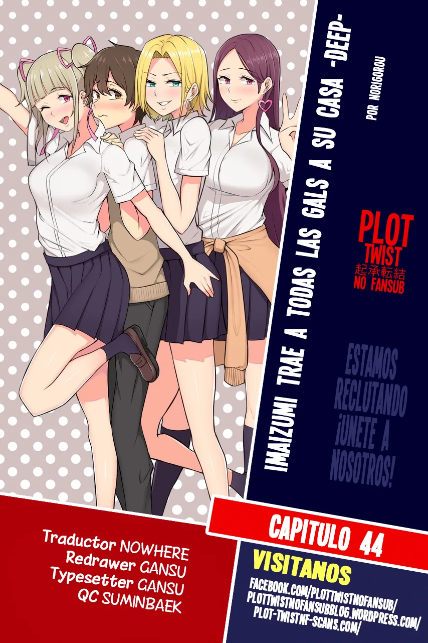 Imaizumi trae a todas las gals a su casa ~Deep – español Capítulo 44 - Página 1