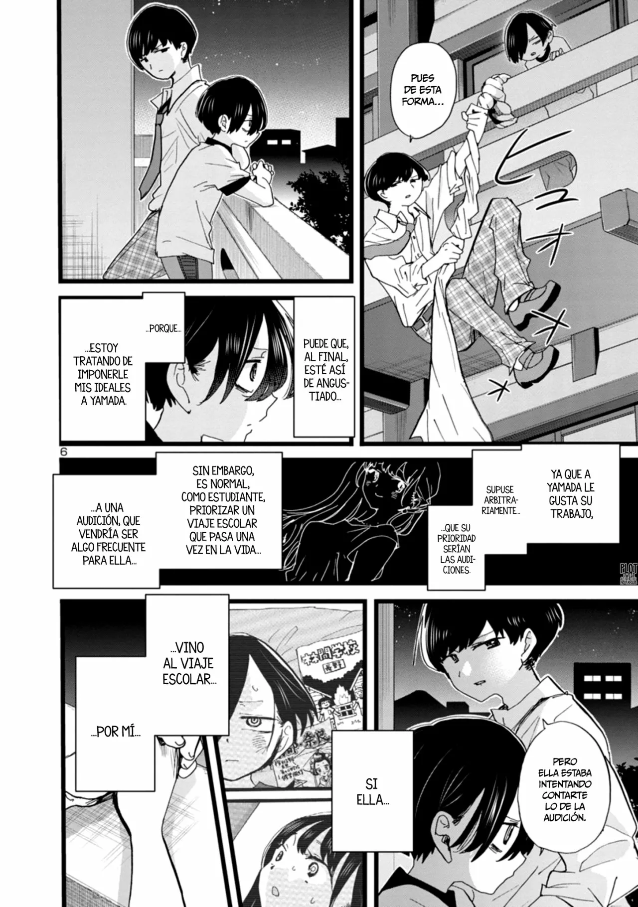 Boku no Kokoro no Yabai Yatsu Capítulo 109 - Página 8