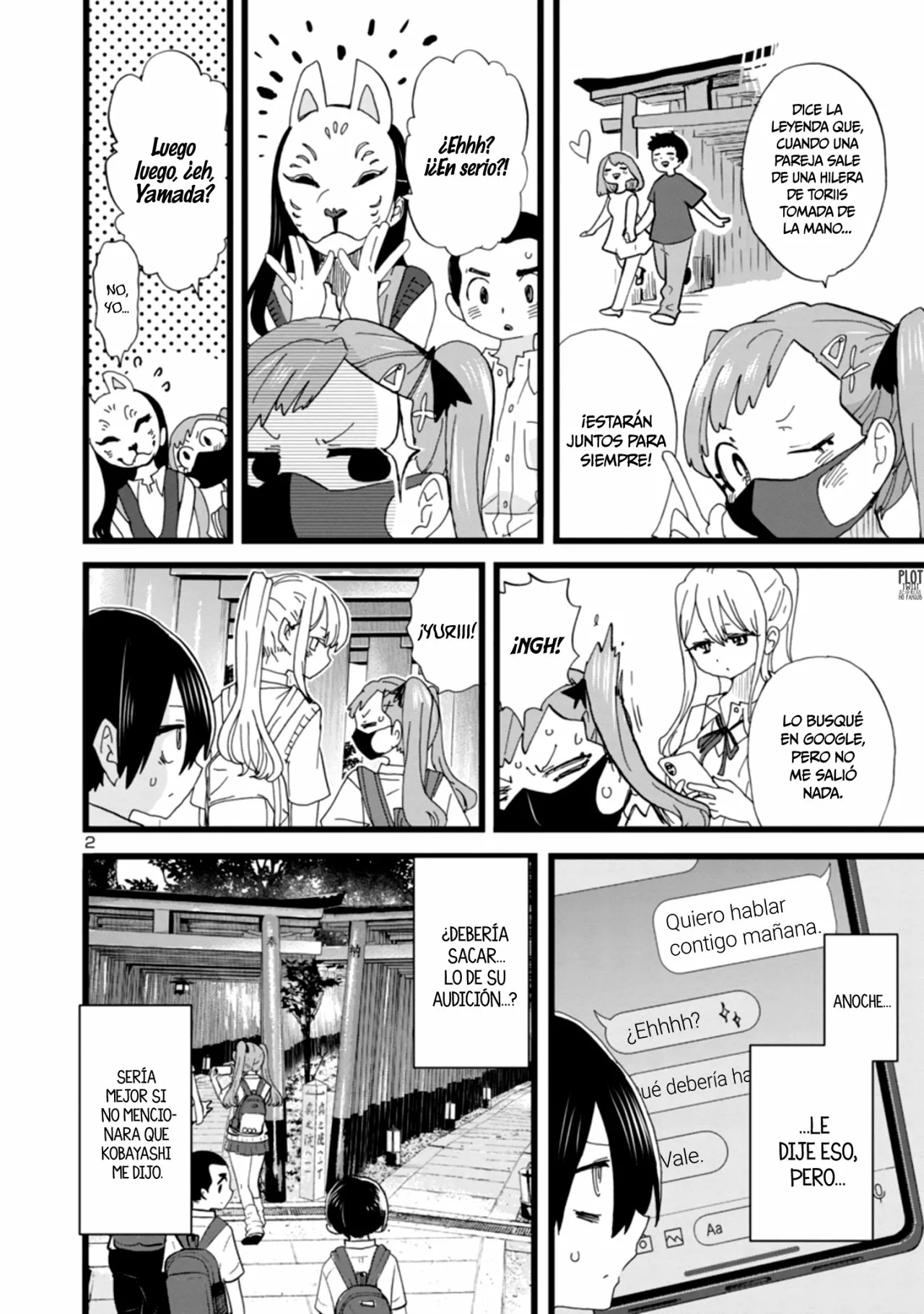 Boku no Kokoro no Yabai Yatsu Capítulo 110 - Página 4