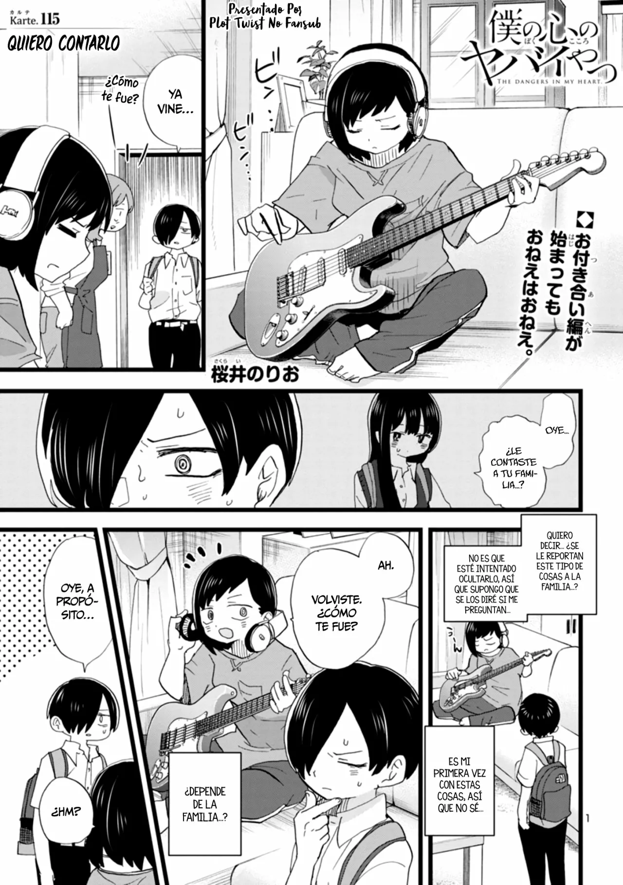 Boku no Kokoro no Yabai Yatsu Capítulo 115 - Página 3