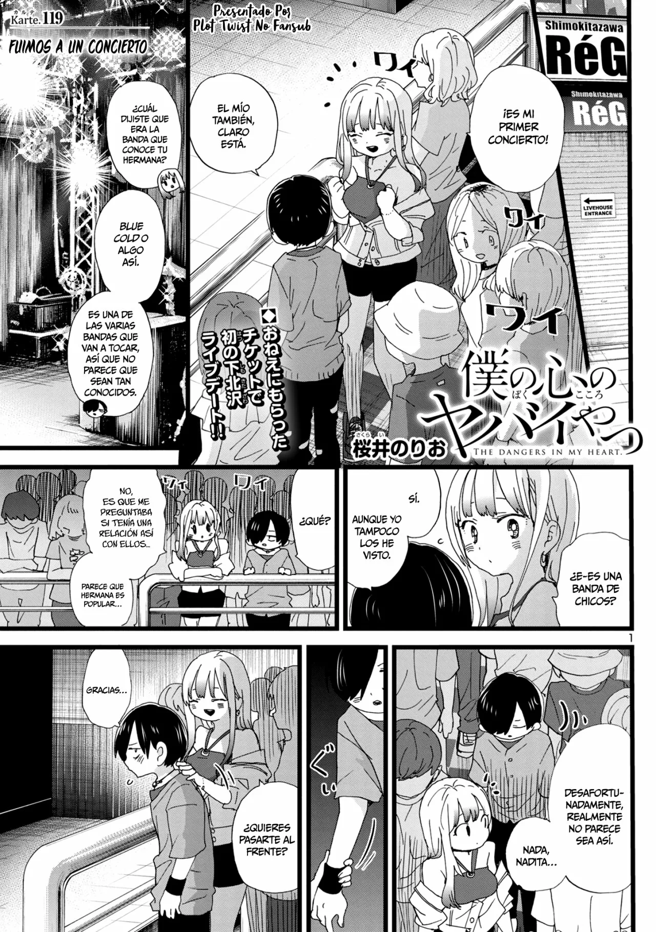 Boku no Kokoro no Yabai Yatsu Capítulo 119 - Página 3