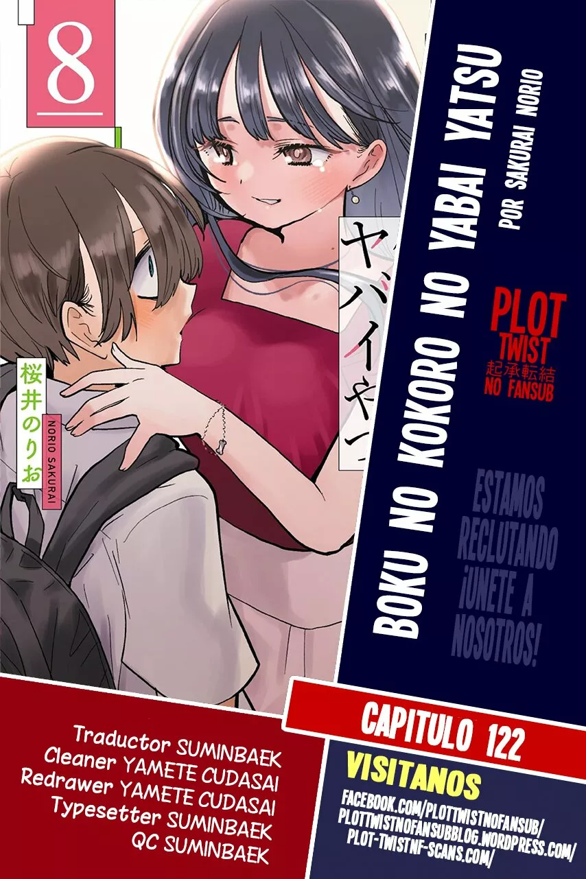 Boku no Kokoro no Yabai Yatsu Capítulo 122 - Página 1