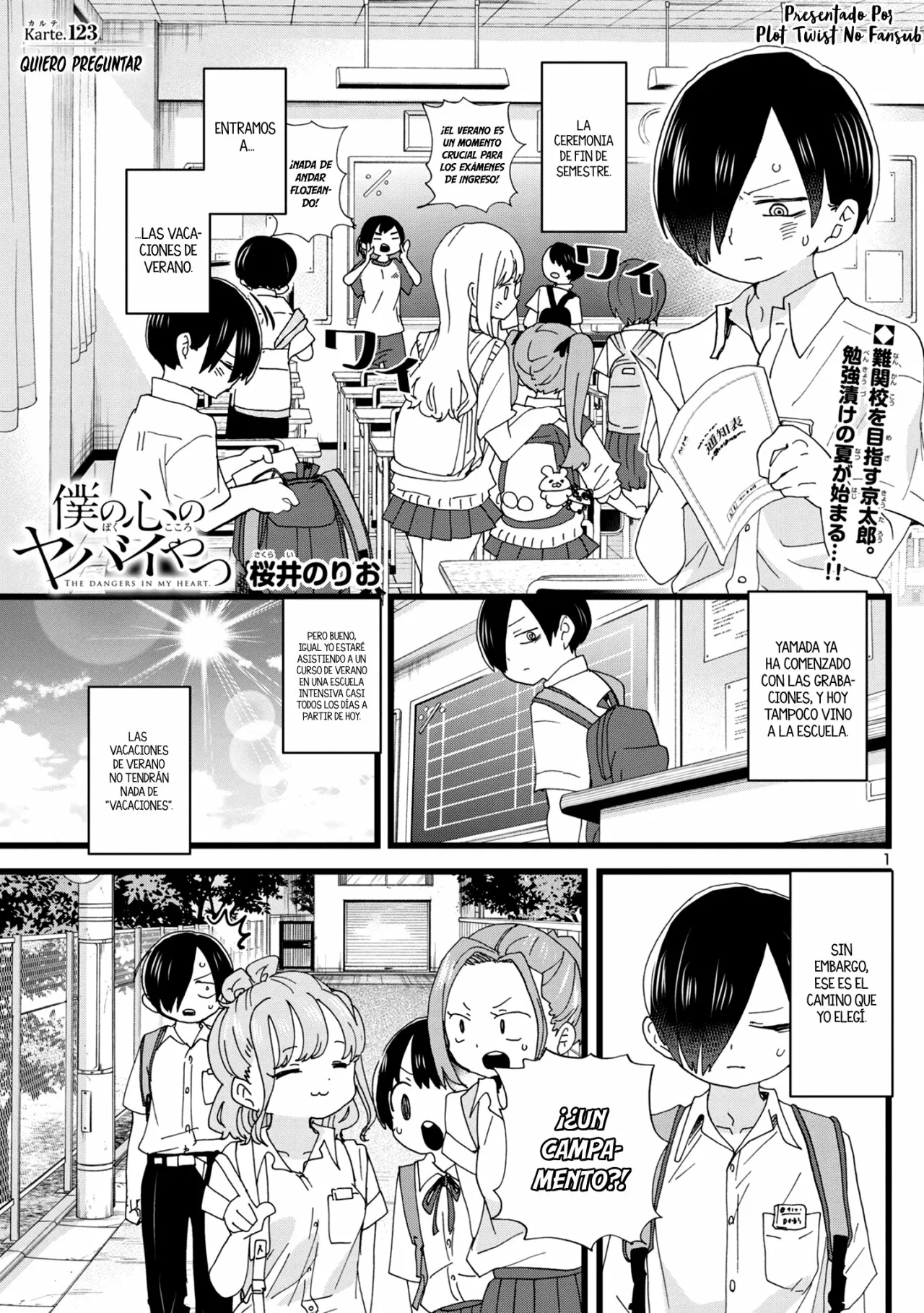 Boku no Kokoro no Yabai Yatsu Capítulo 123 - Página 3